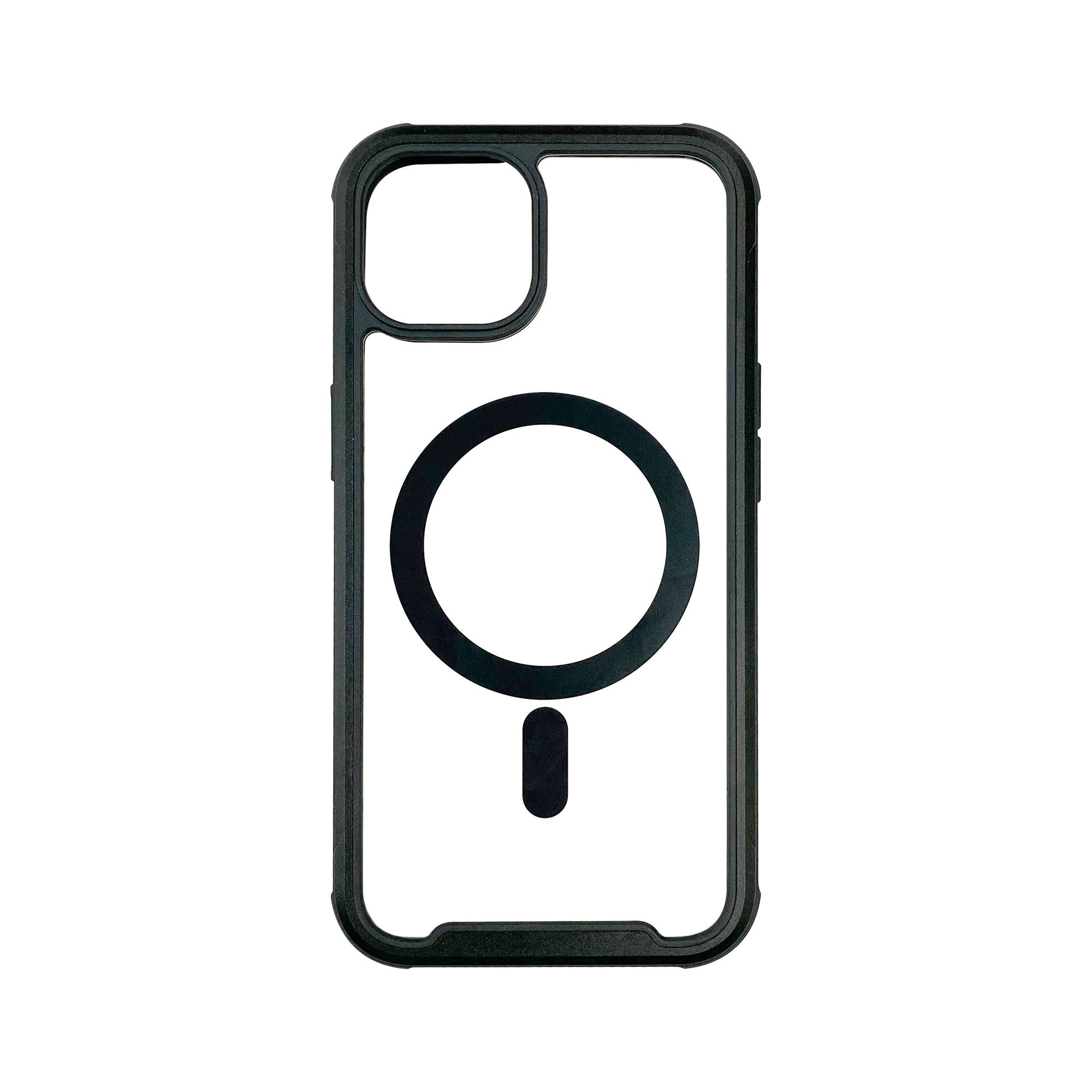 An Urban white phone case with a magnifying glass, providing both style and protection.