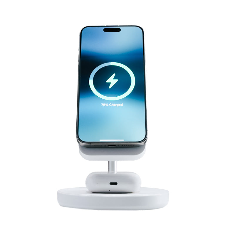 An Urban M6 Charging Station with Apple Watch & MagSafe, compatible with MagSafe devices.