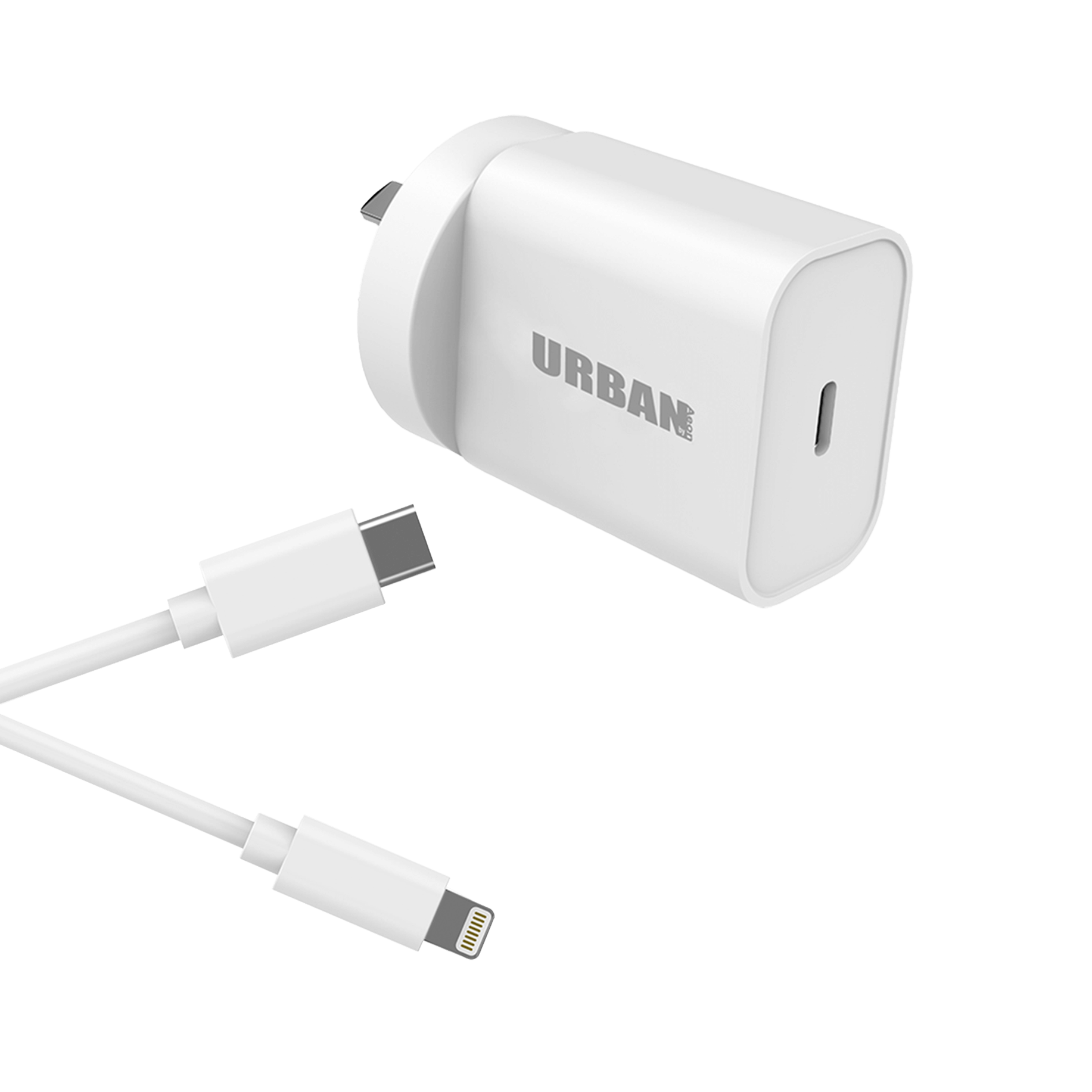 30W PD USB-C Wall Charger w/ Lightning Cable Urbanist