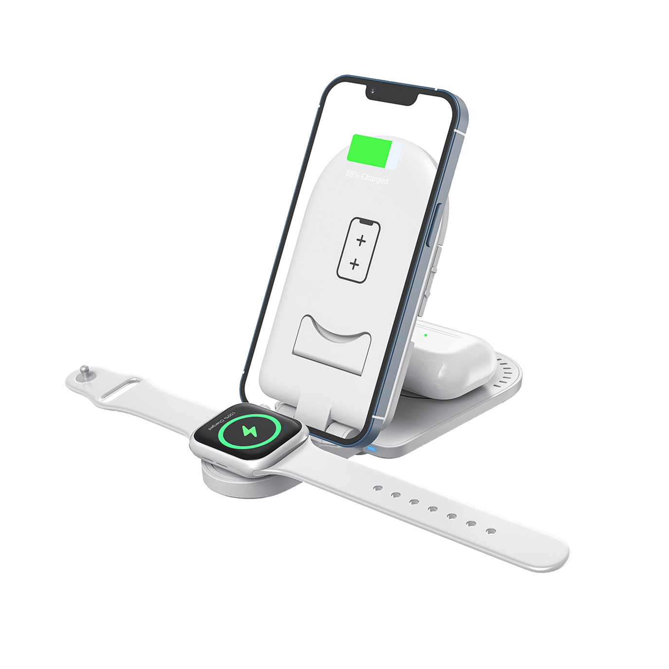 Travel Buddy - 3 in 1 Wireless Charger Folding Stand Urbanist